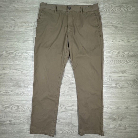 RVCA Other - RVCA Men's Chino Pants Week-End Stretch Khaki Tan 38 Straight Leg Casual
